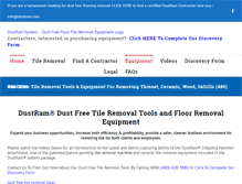 Tablet Screenshot of dustram.com